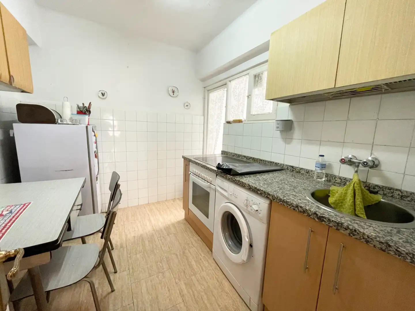 Kitchen of Flat for sale in Salamanca  with Heating, Storage room and Furnished