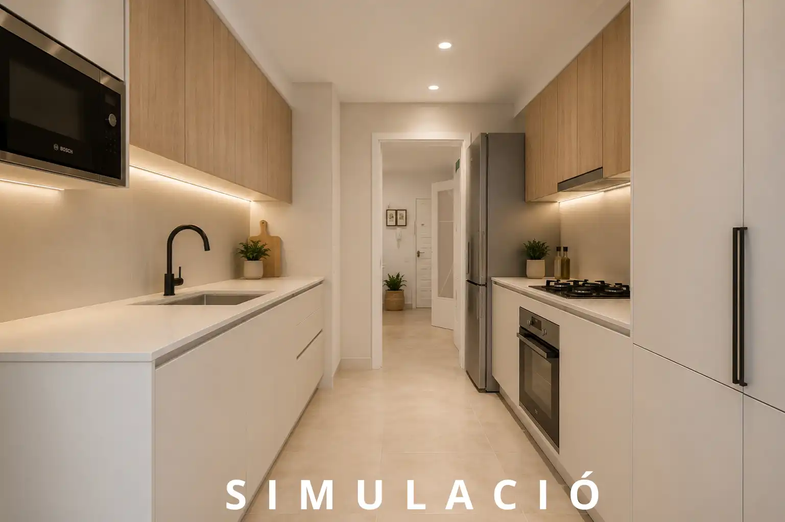 Cocina de Piso en venta en Vic con Calefacción y Trastero