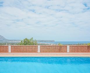 Swimming pool of Country house for sale in Jávea / Xàbia  with Air Conditioner, Terrace and Swimming Pool