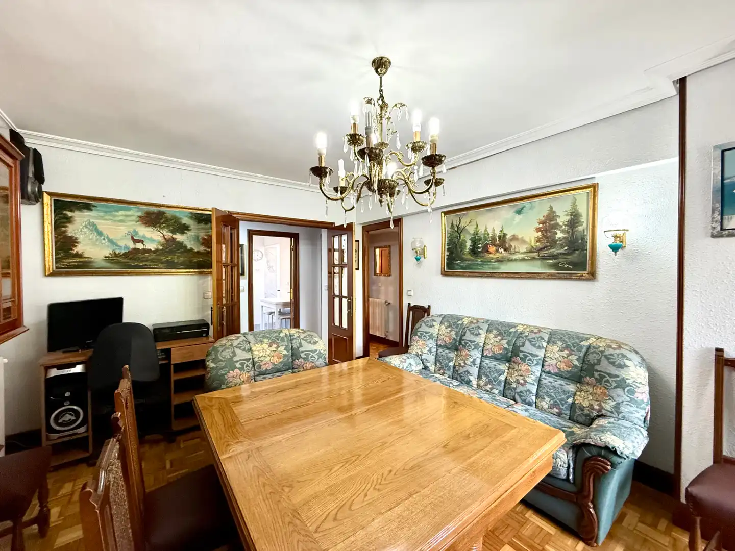 Esszimmer von Wohnung zum Verkauf in Donostia - San Sebastián  mit Heizung, Terrasse und Möbliert