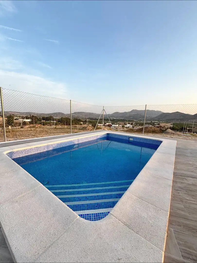 Swimming pool of Houses for sale in Aspe  with Private garden, Terrace and Storage room