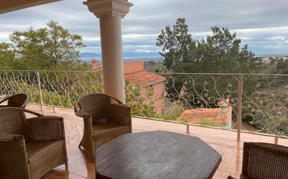 Terrassa de Casa o xalet en venda en Alginet amb Calefacció, Jardí privat i Terrassa