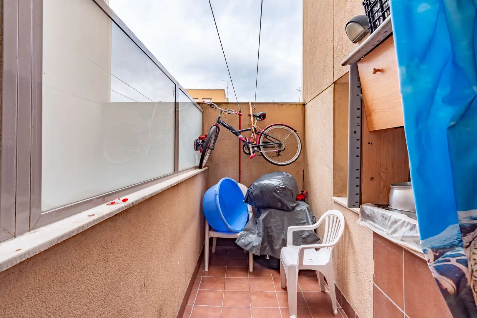 Balcony of Flat for sale in Figueres  with Heating and Terrace
