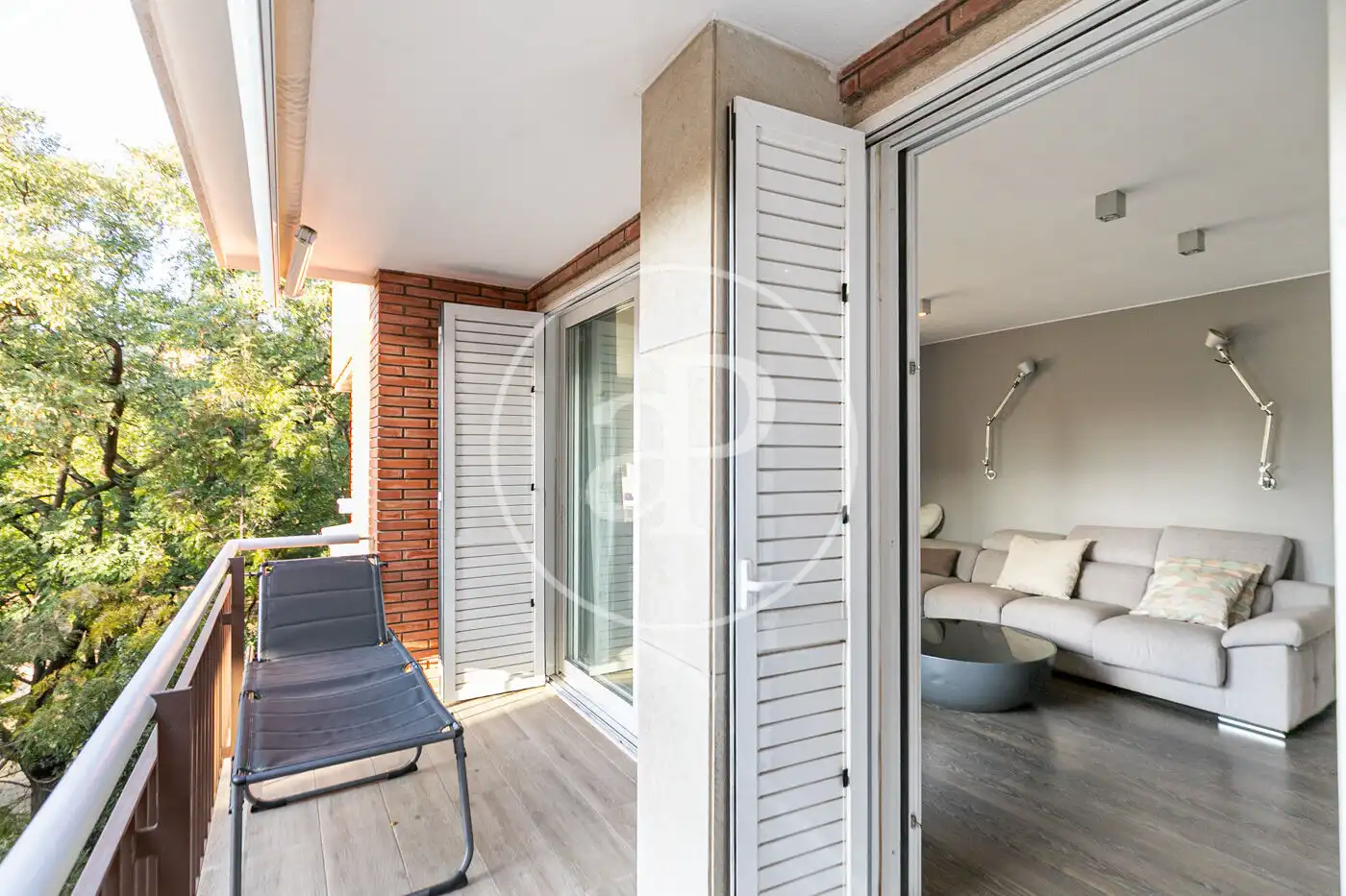 Balcony of Flat for sale in Barcelona  with Air Conditioner, Heating and Terrace