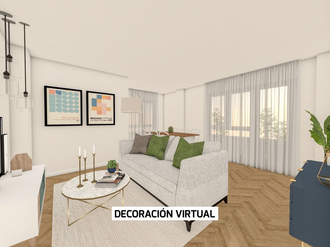 Living room of Flat for sale in Vitoria - Gasteiz  with Heating, Parquet flooring and Terrace