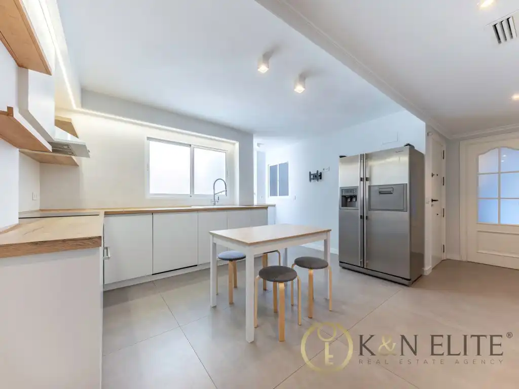 Kitchen of Attic for rent in Alicante / Alacant  with Air Conditioner and Terrace