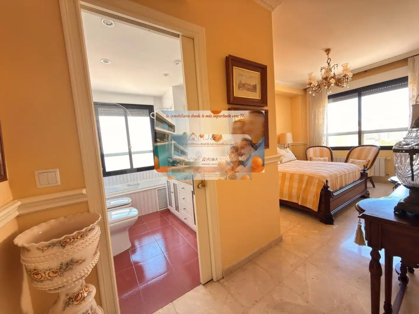 Habitación de Dúplex en venta en Castellón de la Plana / Castelló de la Plana con Calefacción, Parquet y Terraza
