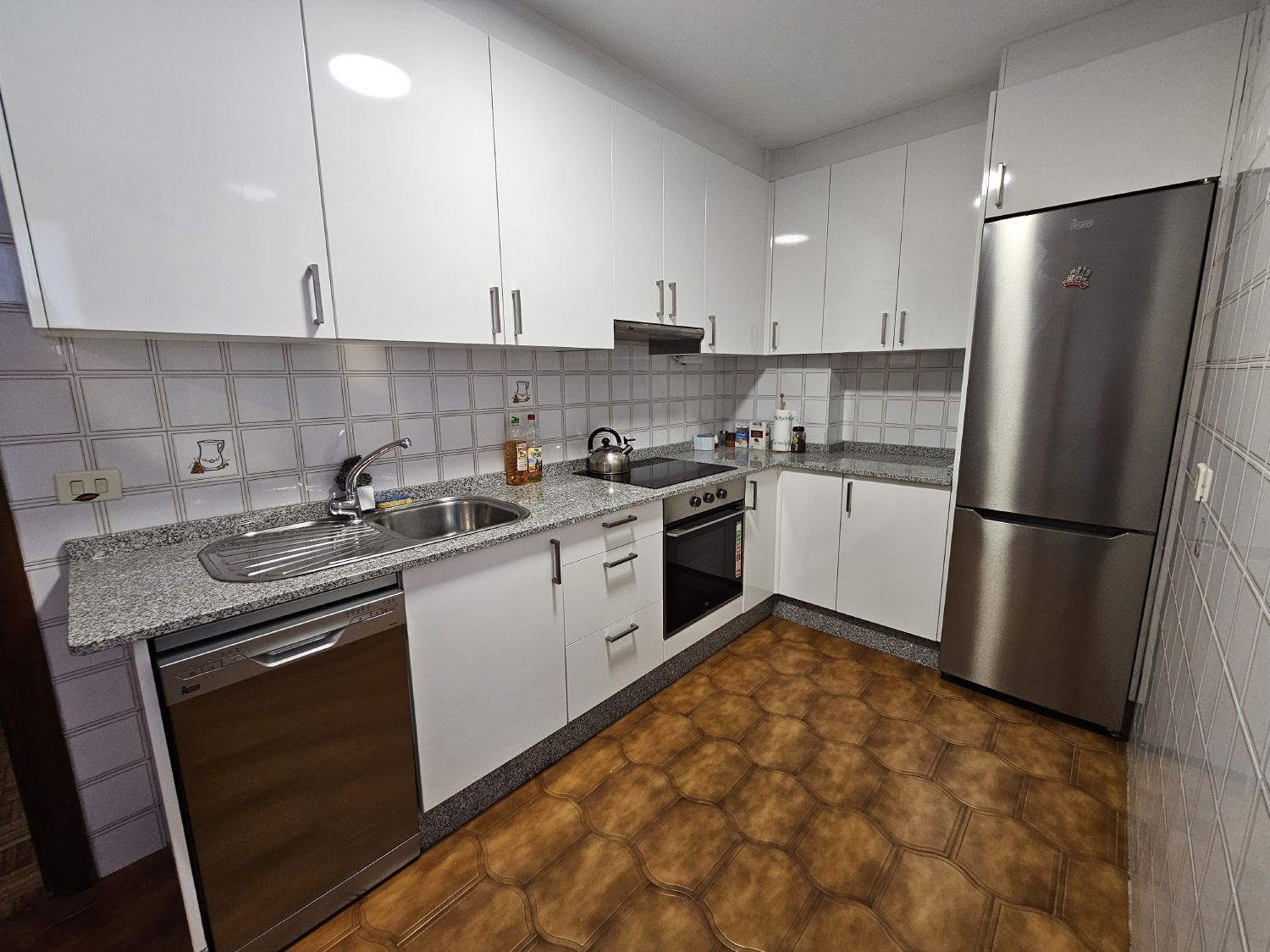 Kitchen of Flat for sale in A Coruña Capital   with Storage room