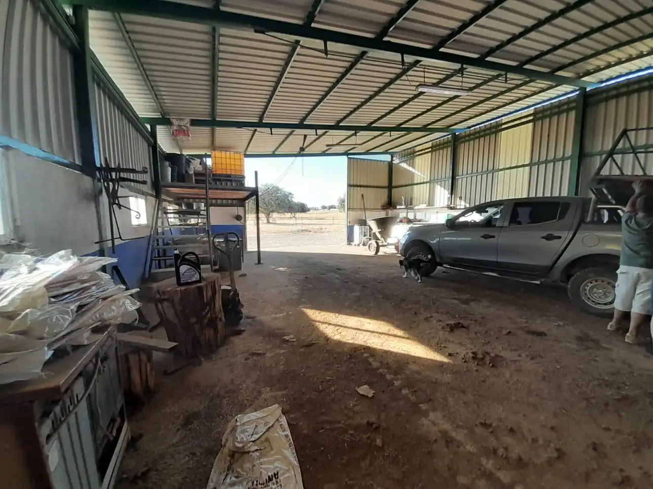 Parking de Finca rústica en venta en Almodóvar del Campo con Aire acondicionado y Calefacción