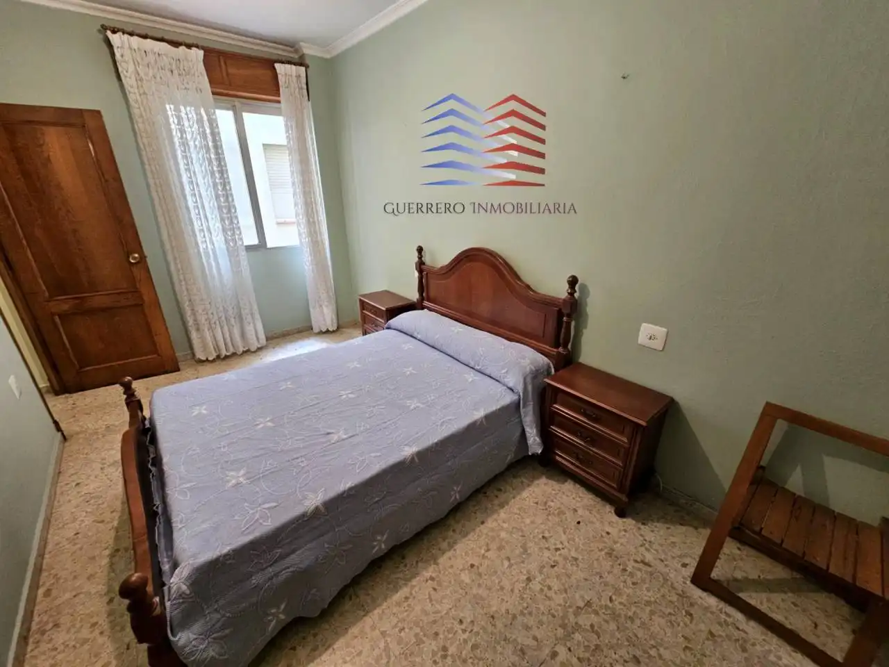 Bedroom of Flat for rent in Ourense Capital   with Heating, Furnished and Balcony