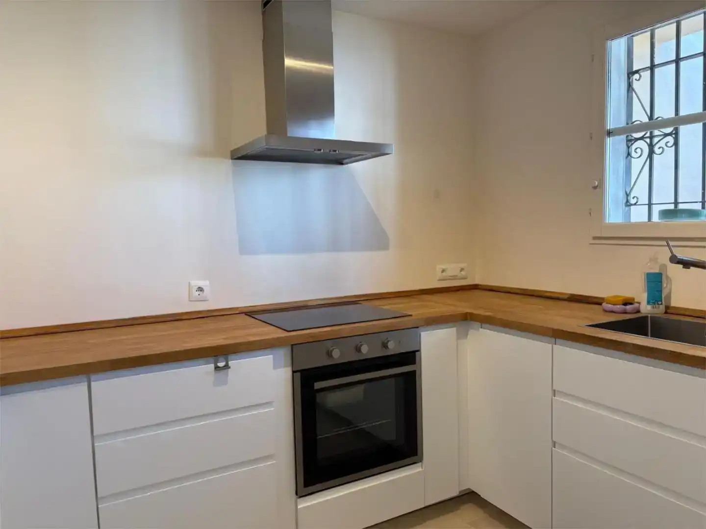 Küche von Wohnung zur Miete in Estepona mit Klimaanlage, Schwimmbad und Balkon