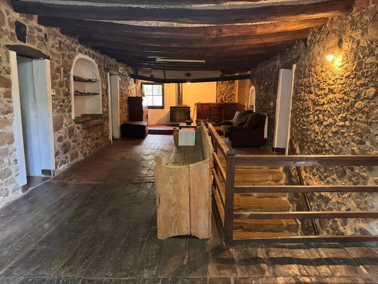 Finca rústica de alquiler en La Vall de Bianya con Calefacción, Terraza y Trastero