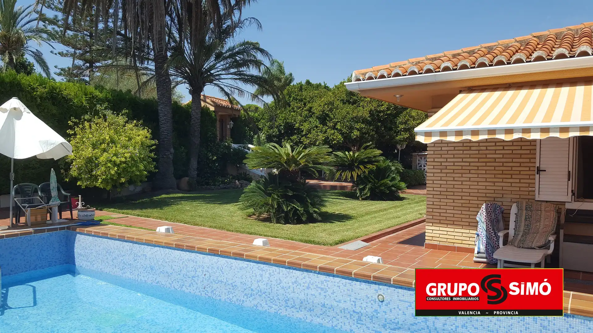 Jardín de Casa o chalet en venta en Picassent con Aire acondicionado, Calefacción y Jardín privado