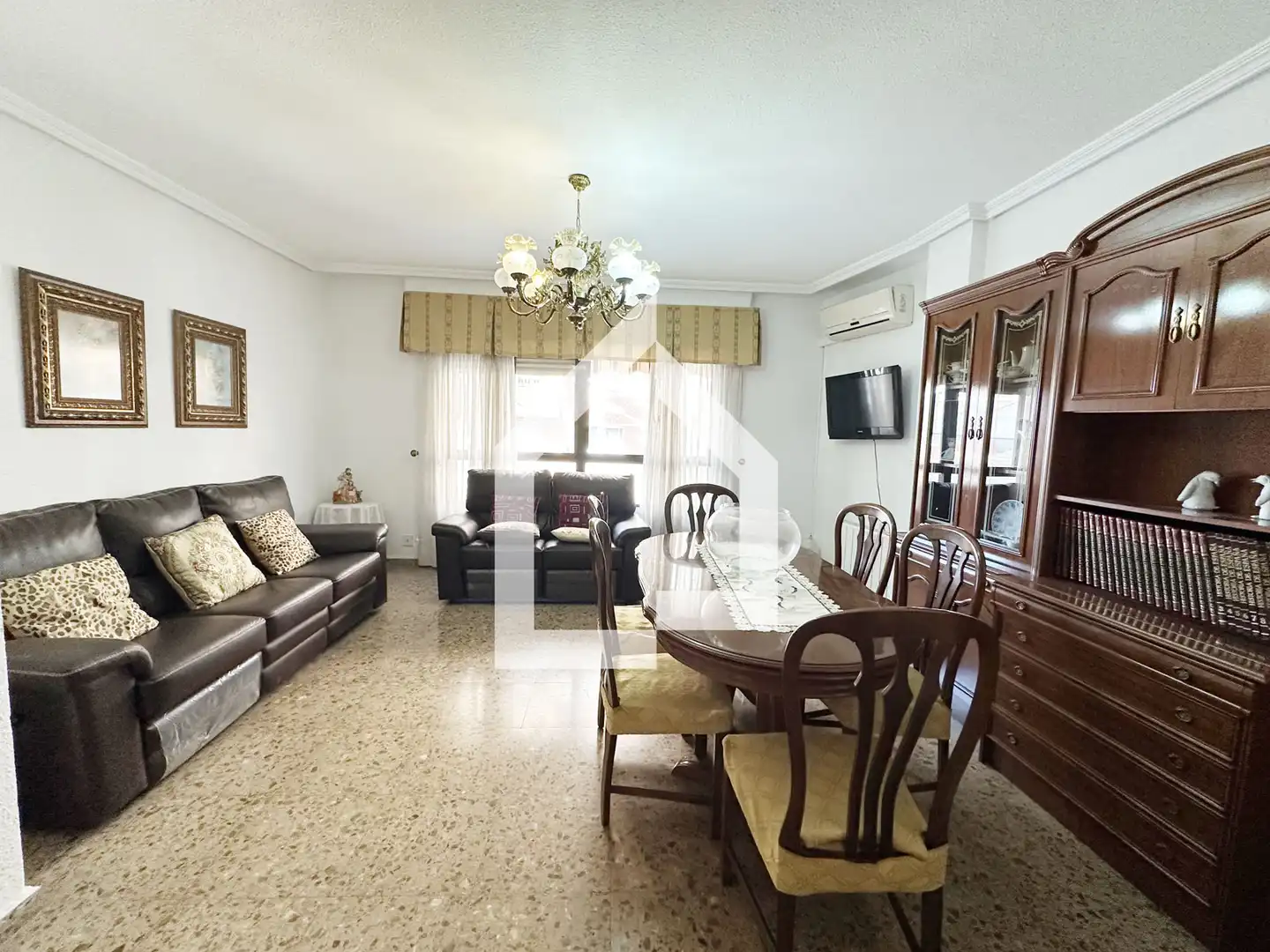 Living room of Flat for sale in San Vicente del Raspeig / Sant Vicent del Raspeig  with Air Conditioner