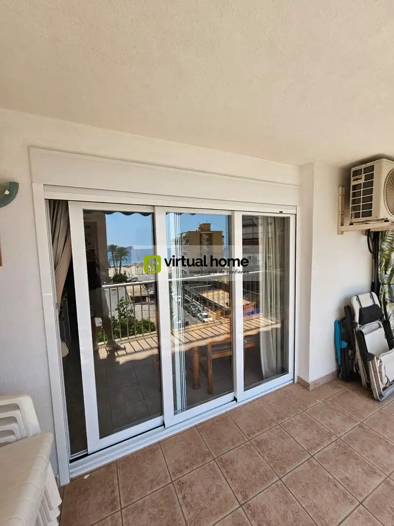Balcony of Flat for sale in Benidorm  with Air Conditioner, Terrace and Furnished
