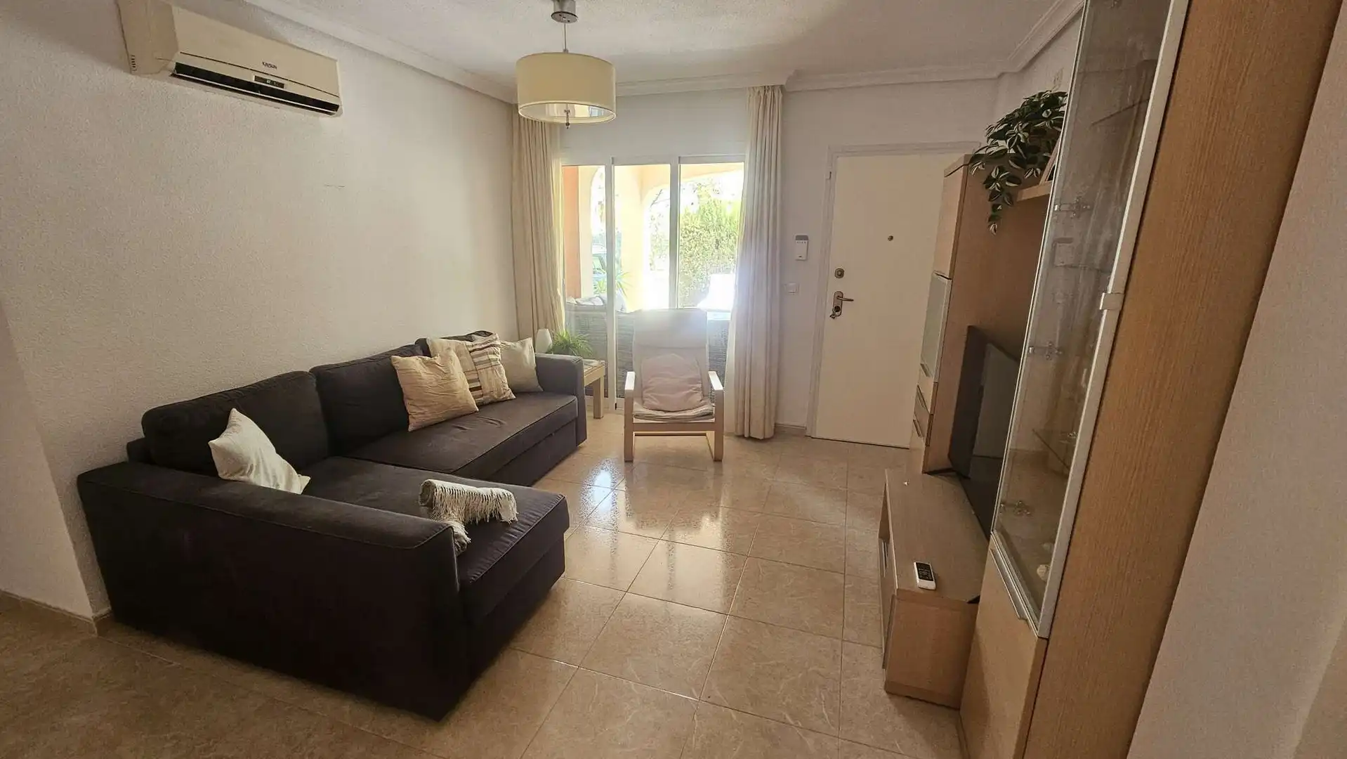 Wohnzimmer von Erdgeschoss zum Verkauf in Manacor mit Klimaanlage, Terrasse und Möbliert