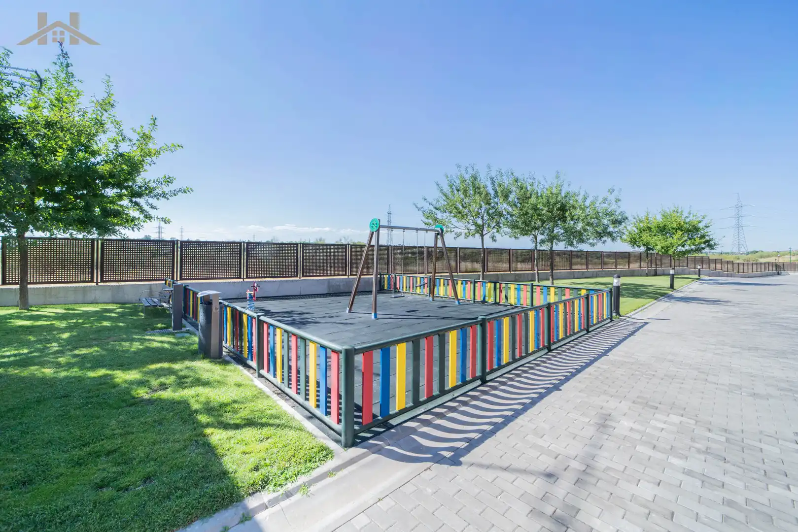 Garden of Detached homes for sale in Villaviciosa de Odón  with Air Conditioner, Heating and Private garden