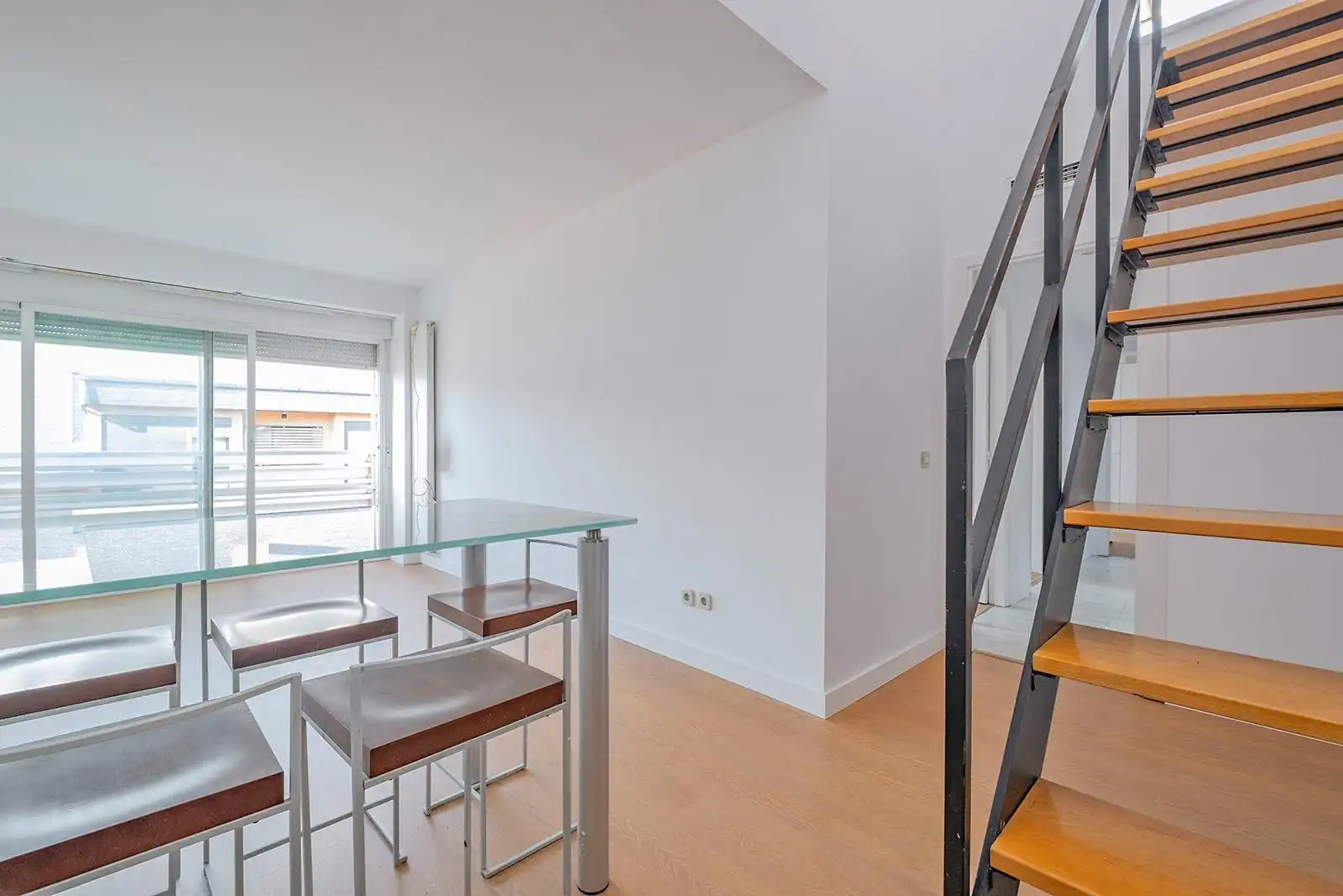 Terraza de Ático de alquiler en Pozuelo de Alarcón con Aire acondicionado, Calefacción y Jardín privado
