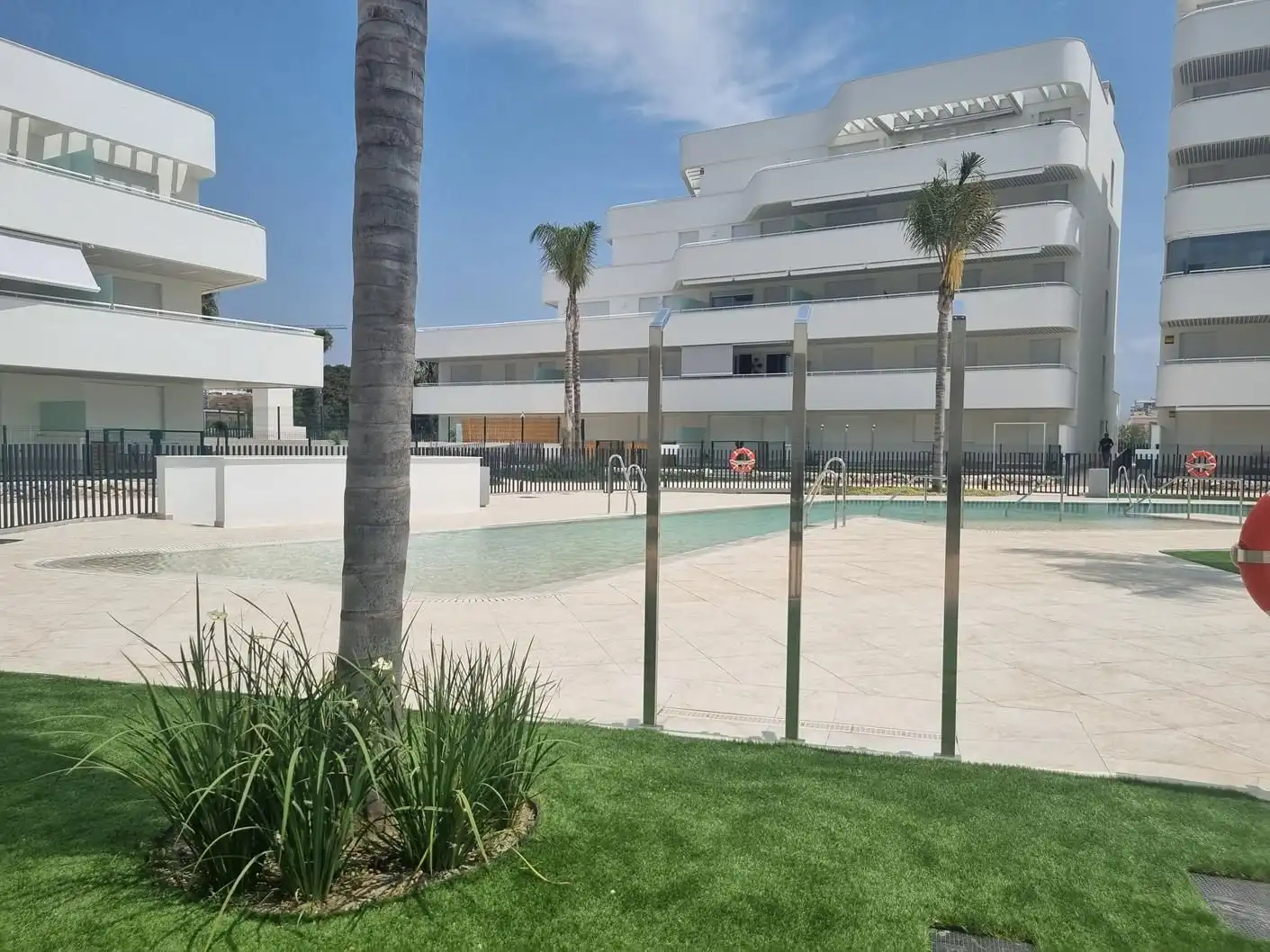 Piscina de Apartament de lloguer en Vélez-Málaga amb Aire condicionat, Calefacció i Terrassa