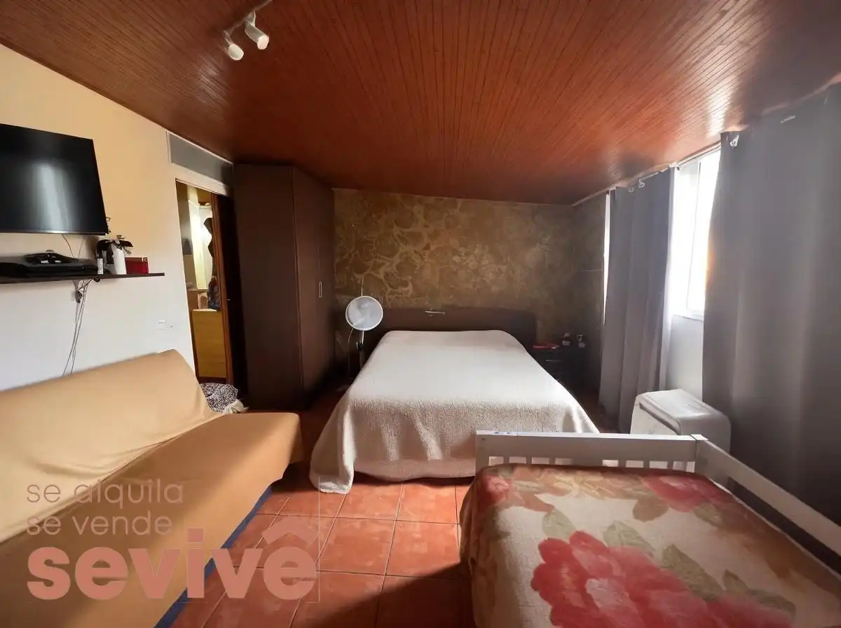 Schlafzimmer von Maisonette zum Verkauf in Arona mit Klimaanlage, Möbliert und Balkon