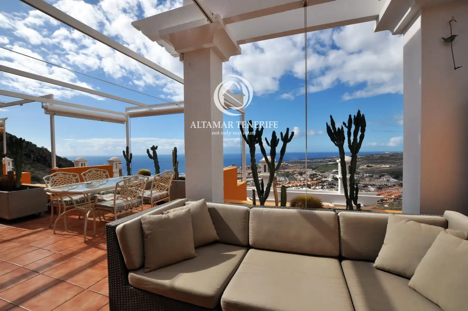 Terrassa de Apartament de lloguer en Adeje amb Terrassa, Traster i Piscina