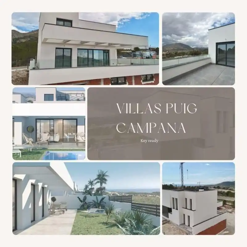 Detached house with pool for sale in Balcón de Finestrat - Terra Marina