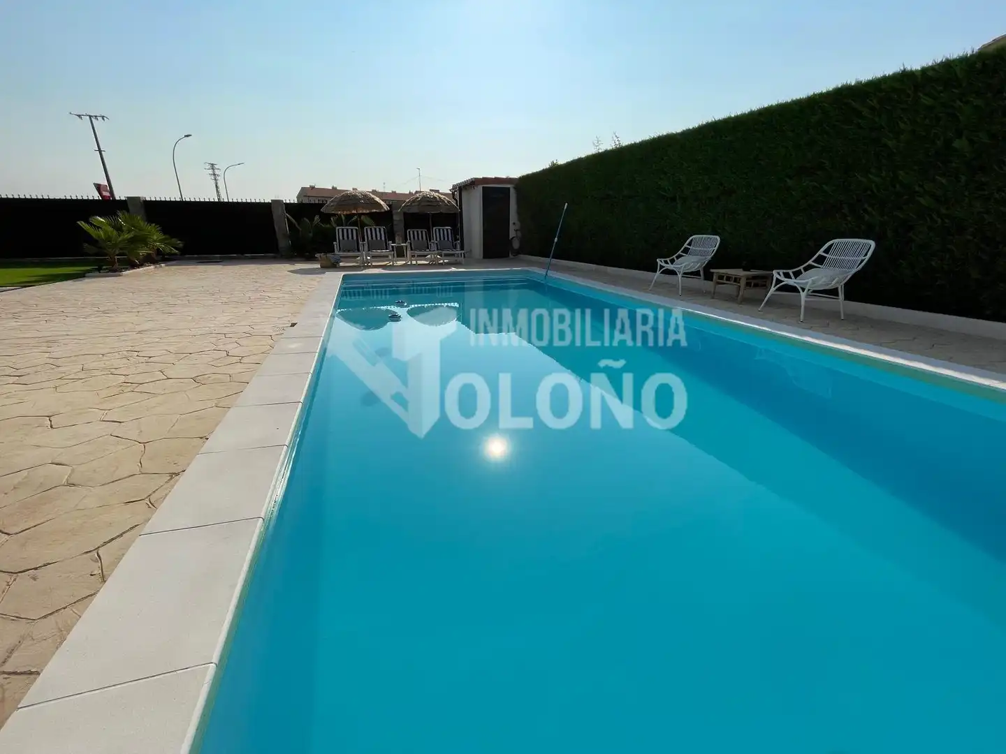 Piscina de Casa o chalet en venta en Cuzcurrita de Río Tirón con Calefacción, Jardín privado y Parquet