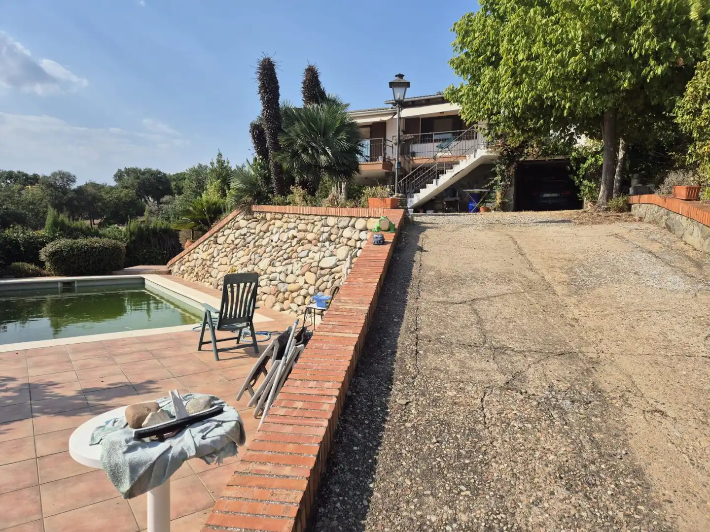 Jardí de Casa o xalet en venda en Bescanó amb Calefacció, Terrassa i Traster