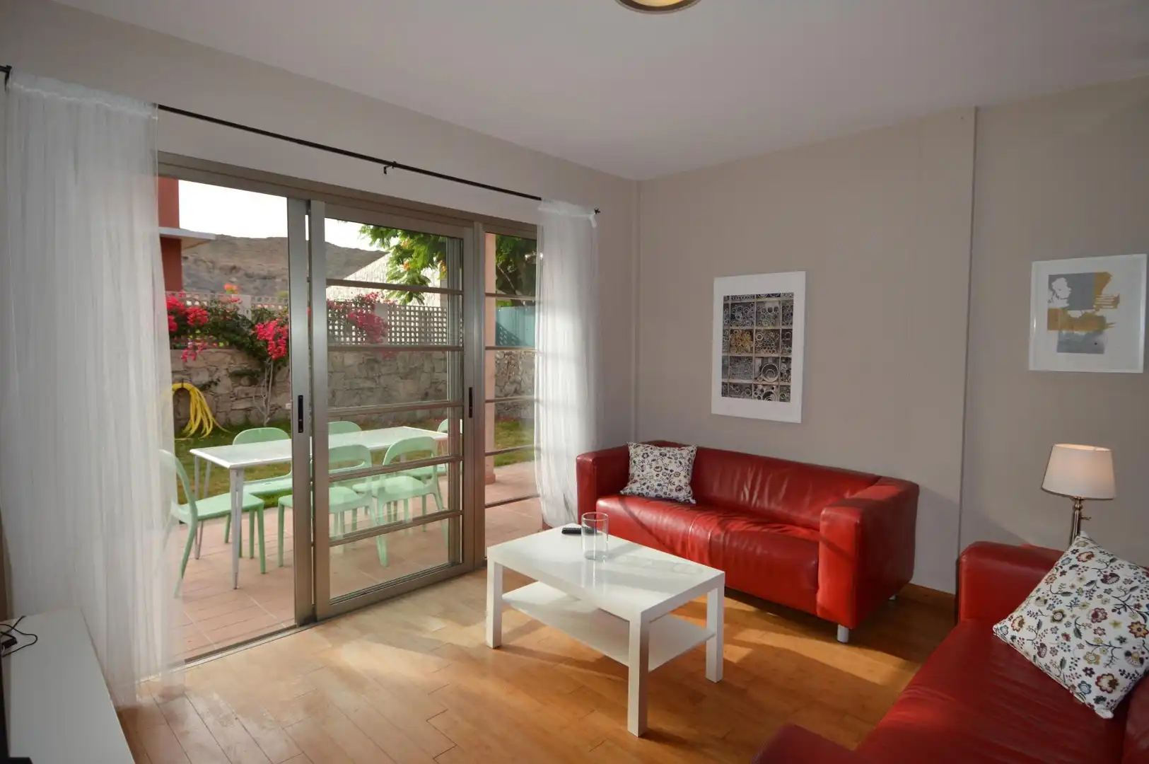 Sala de estar de Casa o chalet en venta en Mogán con Aire acondicionado, Jardín privado y Terraza
