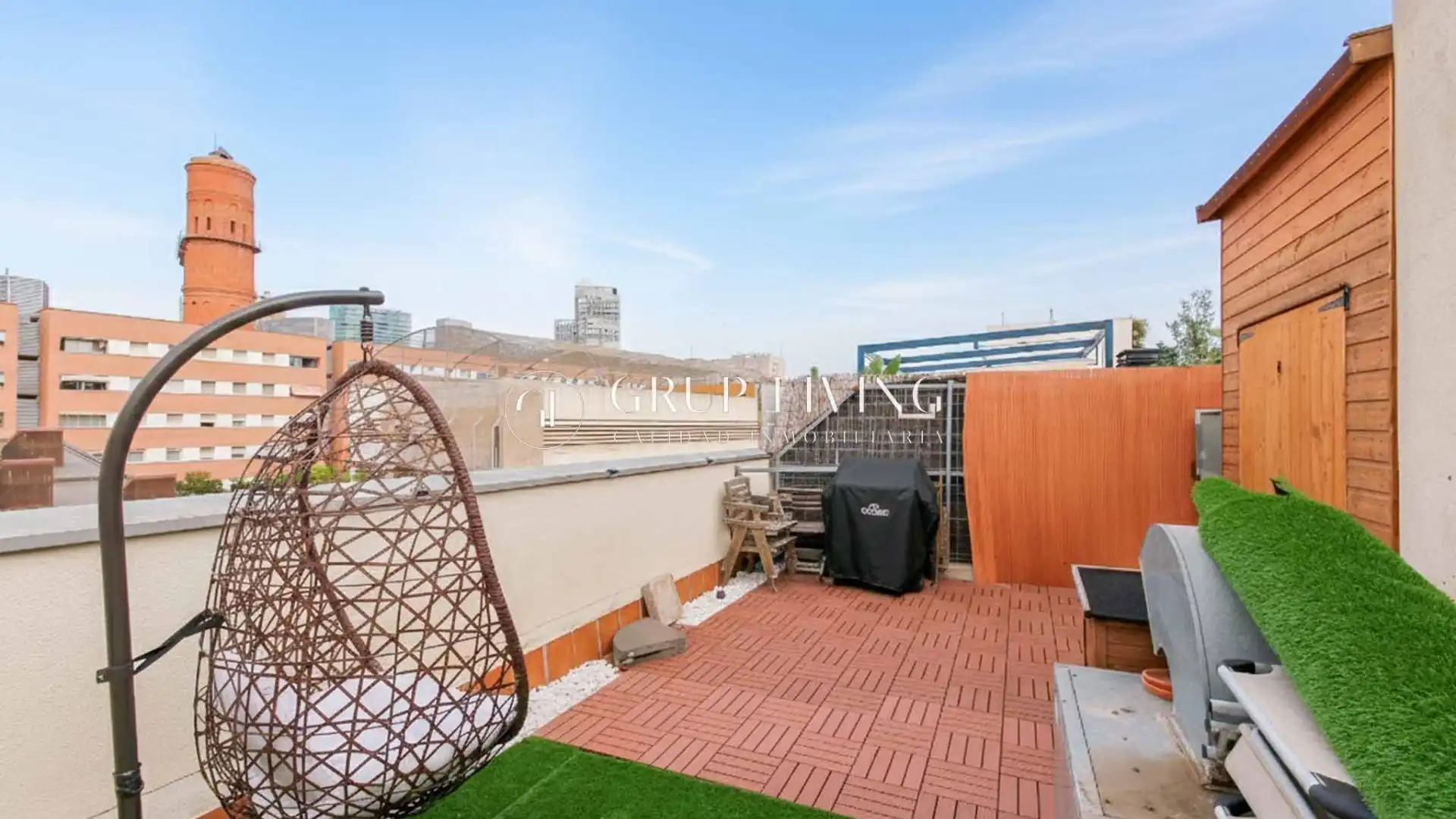 Terrace of Flat for sale in  Barcelona Capital  with Terrace and Storage room