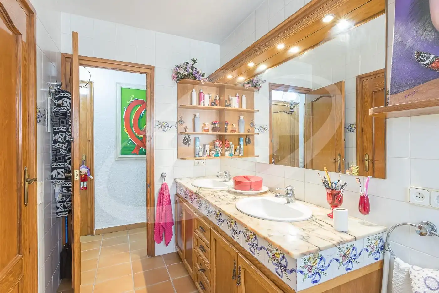 Baño de Casa o chalet en venta en Castellar del Vallès con Calefacción, Jardín privado y Trastero