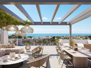Penthouse with pool for sale in Doña Julia Golf