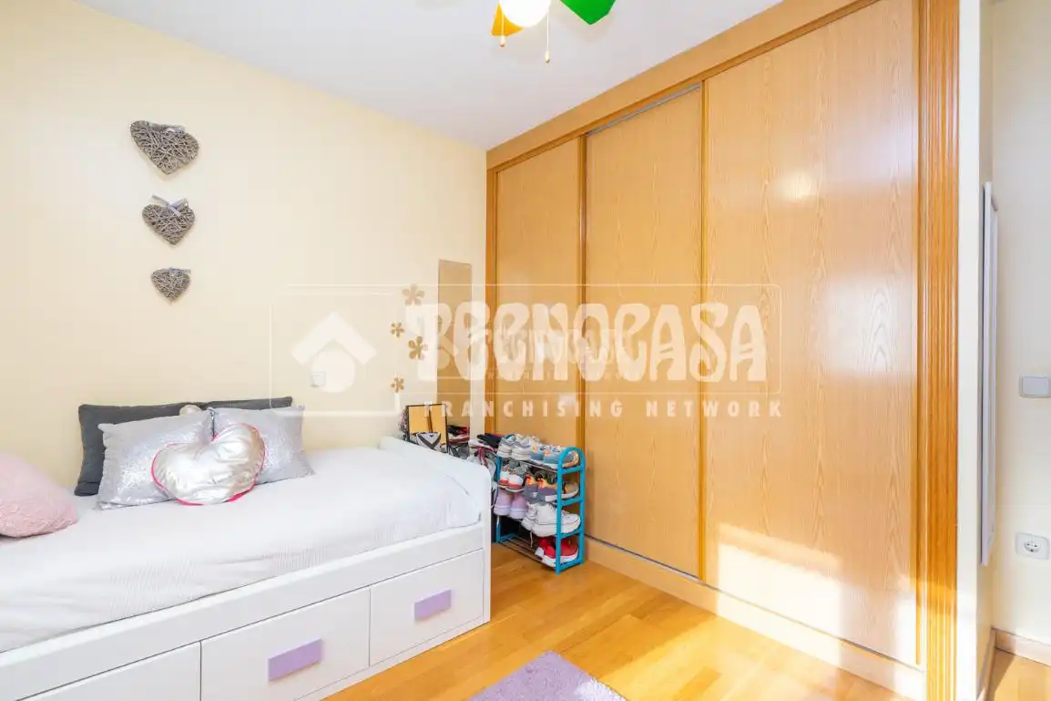 Schlafzimmer von Wohnung zum Verkauf in Colmenar Viejo mit Klimaanlage, Heizung und Balkon