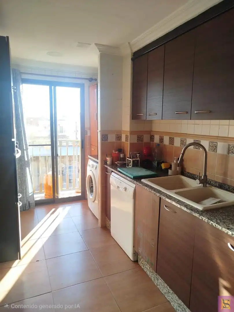 Cuina de Pis en venda en La Pobla de Vallbona amb Aire condicionat, Moblat i Balcó