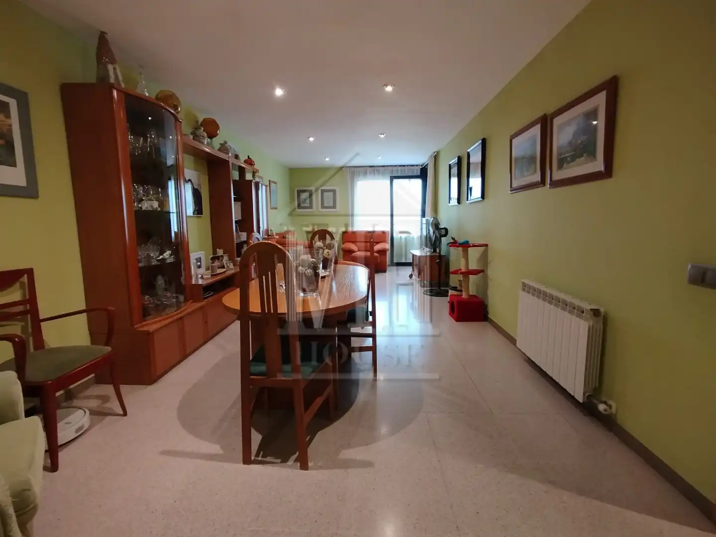 Dining room of Flat for sale in Badalona  with Heating, Storage room and Furnished