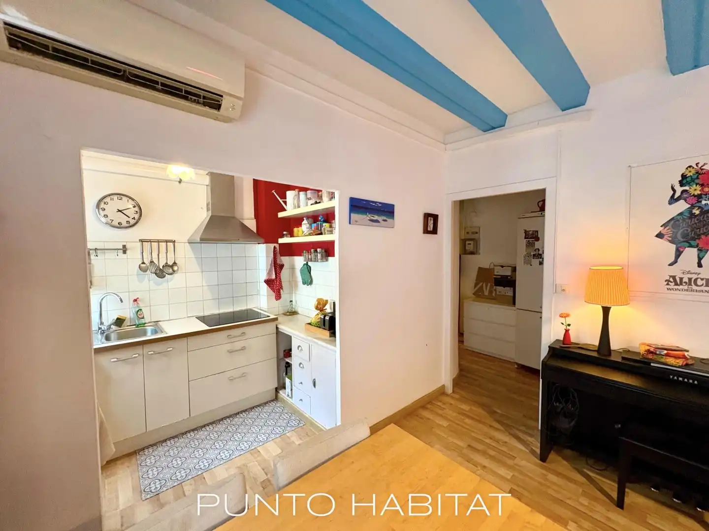 Cocina de Piso en venta en Barcelona con Aire acondicionado, Parquet y Balcón