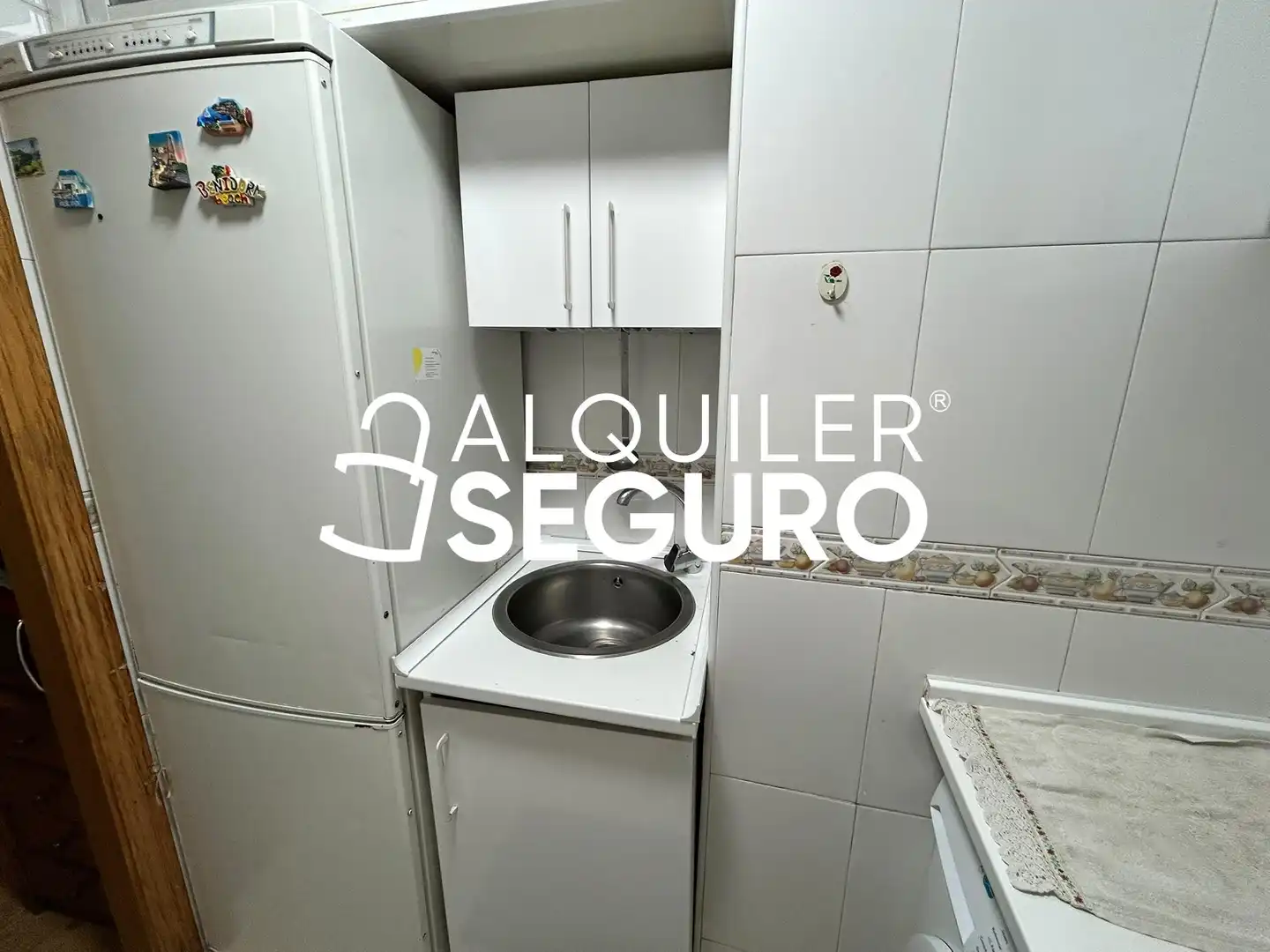 Kitchen of Flat for rent in Madrid  with Air Conditioner, Heating and Furnished