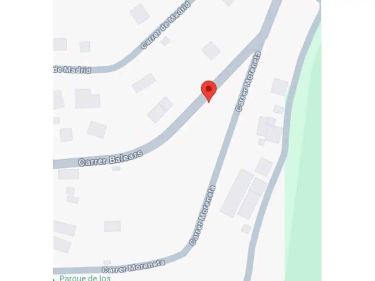 Exterior view of Land for sale in Vallirana