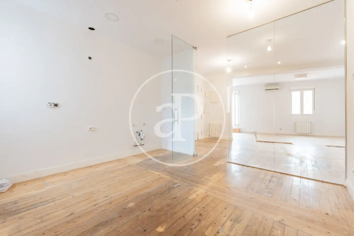 Sala de estar de Ático en venta en Madrid con Aire acondicionado, Calefacción y Terraza
