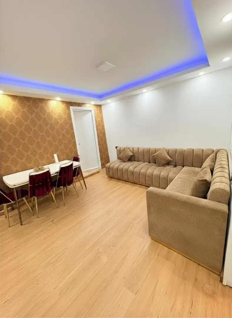 Sala de estar de Estudio en venta en Santa Coloma de Gramenet con Aire acondicionado y Amueblado
