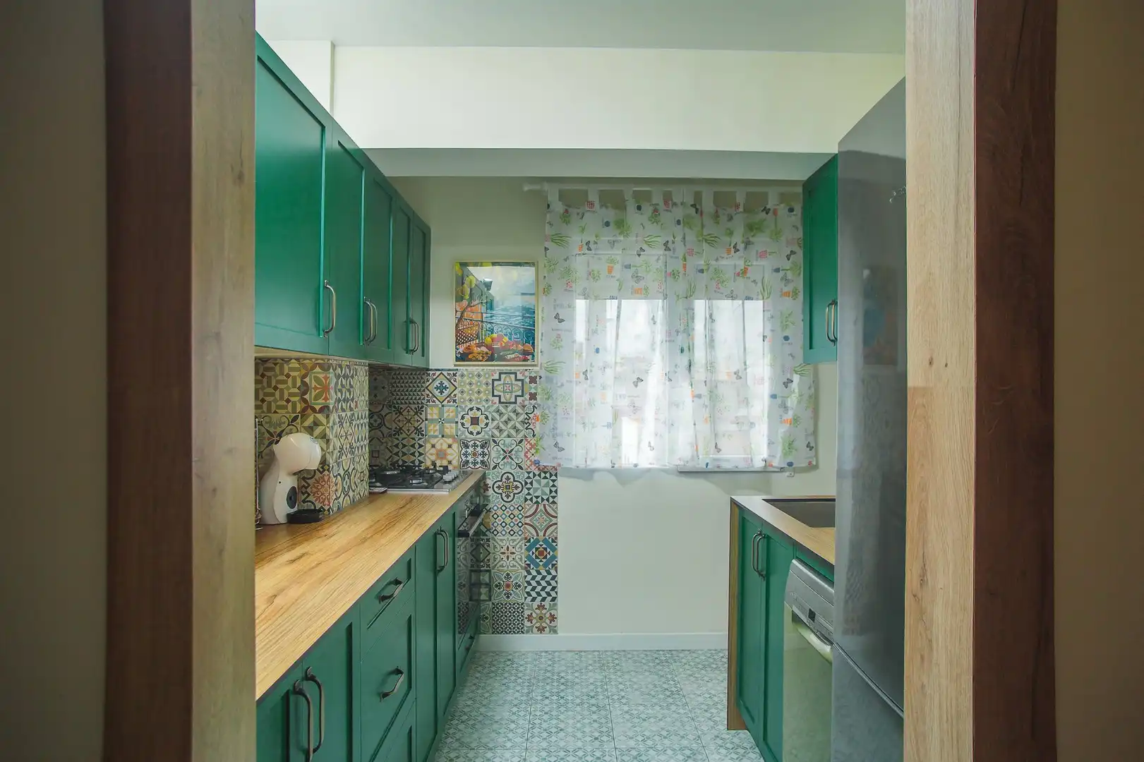 Kitchen of Flat for sale in Sagunto / Sagunt  with Air Conditioner, Storage room and Furnished