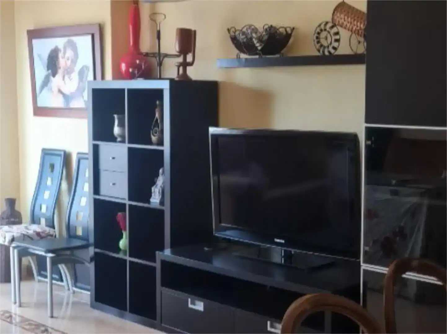 Living room of Flat for rent in Mérida  with Air Conditioner, Furnished and Balcony