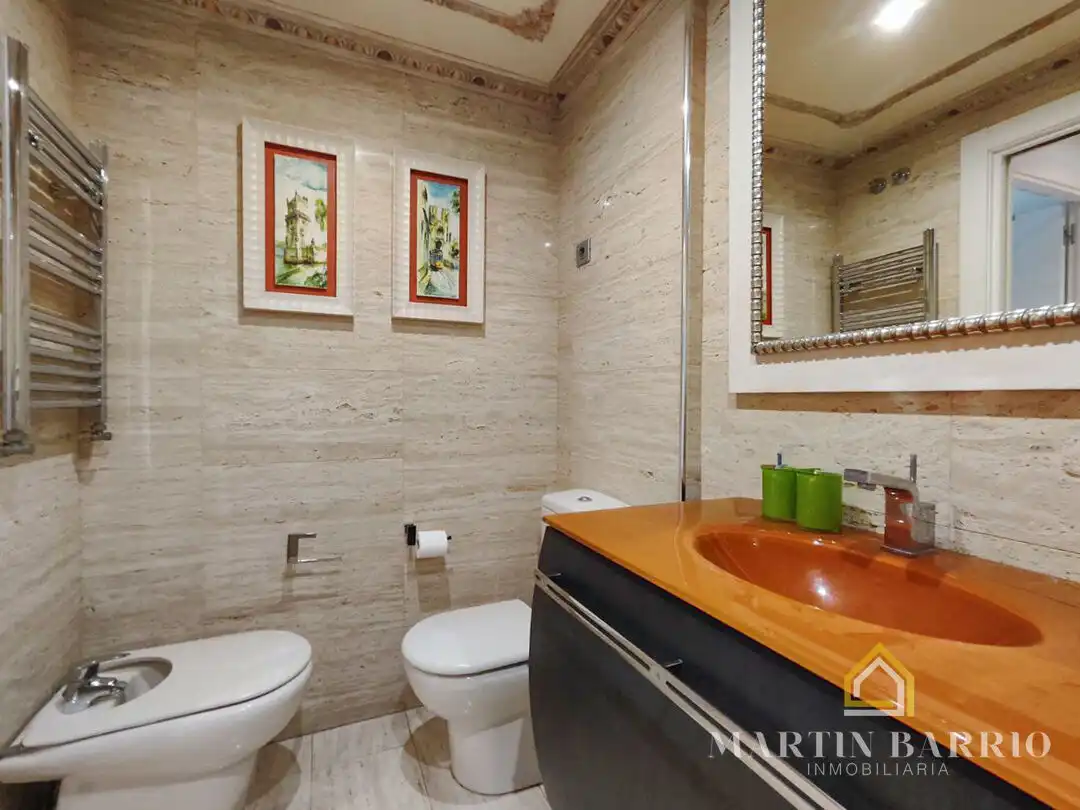 Bathroom of Flat for sale in Muskiz  with Heating, Terrace and Storage room