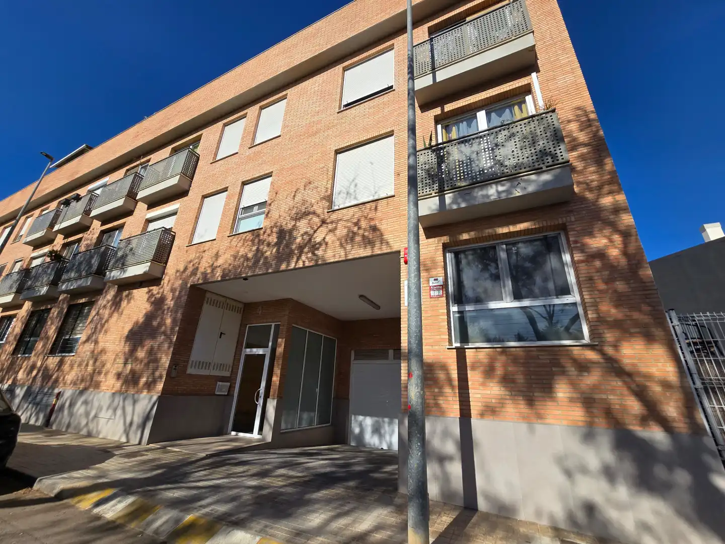Vista exterior de Piso en venta en Massanassa con Balcón