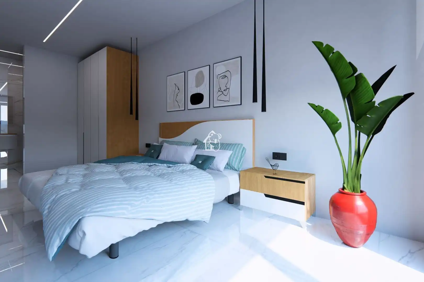 Habitación de Apartamento en venta en Algorfa con Aire acondicionado, Parquet y Terraza