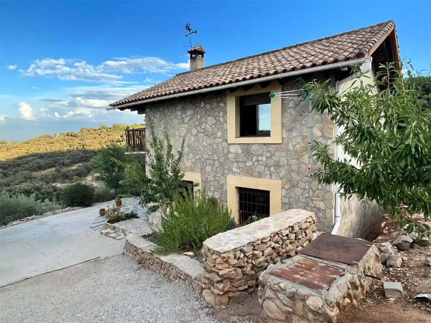 Vista exterior de Finca rústica en venda en Alcalá la Real amb Piscina i Balcó