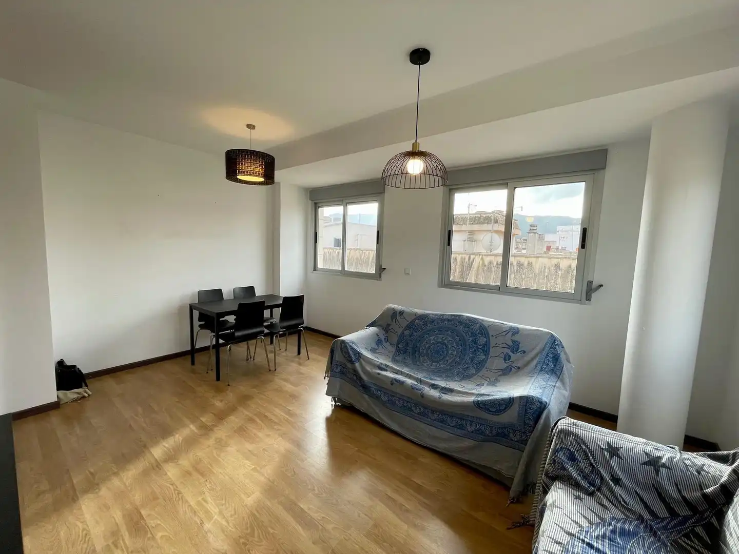 Sala de estar de Ático de alquiler con opción a compra en Murcia con Aire acondicionado, Terraza y Trastero