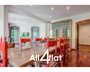 Dining room of Flat to rent in  Barcelona Capital  with Air Conditioner, Heating and Parquet flooring