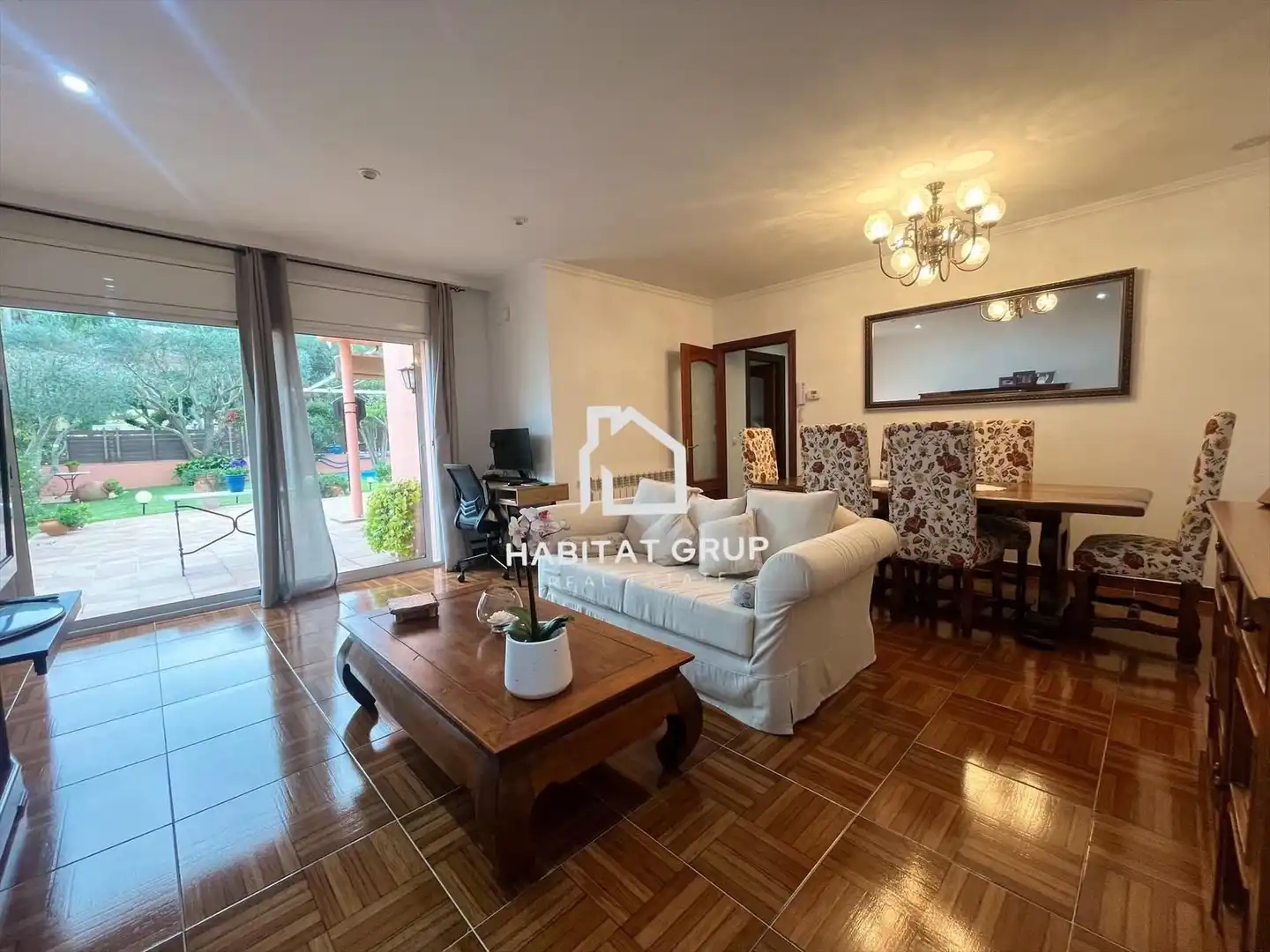 Sala de estar de Casa o chalet en venta en Calonge i Sant Antoni con Calefacción, Jardín privado y Terraza