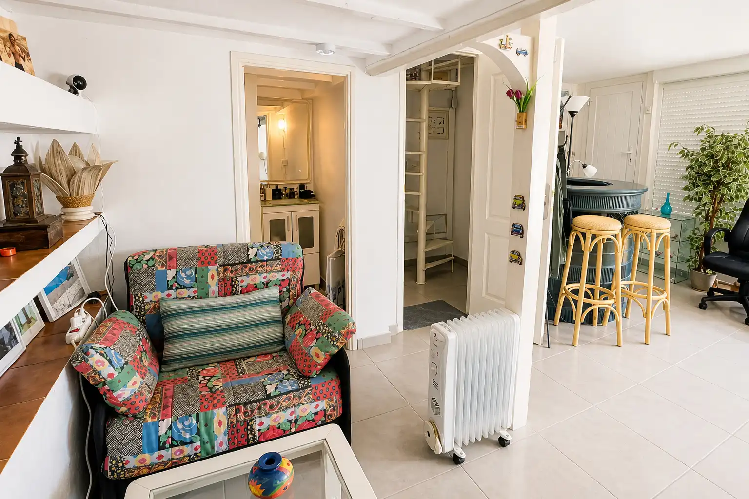 Wohnzimmer von Maisonette zum Verkauf in Roses mit Möbliert, Ofen und Gemeinschaftspool
